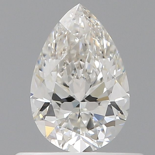 0.5 carat H-VVS2 Natūralus Pear Deimantas (1)