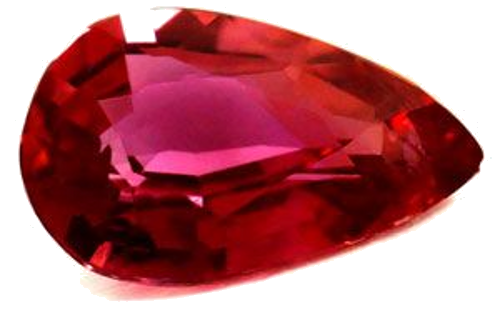 0.57 carat RED Pear Rubinas (1)