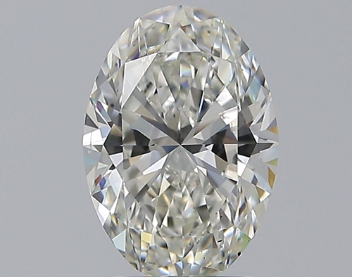 1.81 carat I-SI1 Natūralus Oval Deimantas (1)