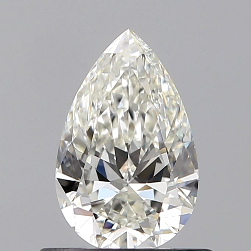 0.6 carat H-VVS1 Natūralus Pear Deimantas (1)