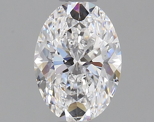 0.63 carat D-VVS2 Natūralus Oval Deimantas (1)