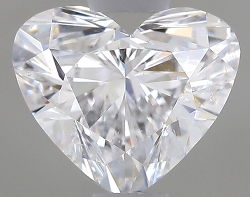 0.7 carat D-SI2 Natūralus Heart Deimantas (1)
