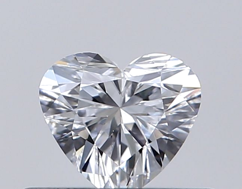 0.3 carat D-VS1 Natūralus Heart Deimantas (1)