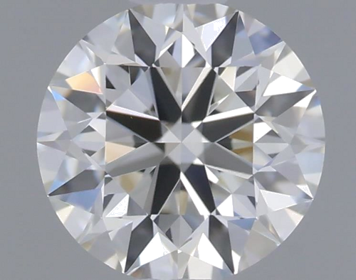 0.51 carat H-VVS2 Excellent cut Natūralus Round Deimantas (1)