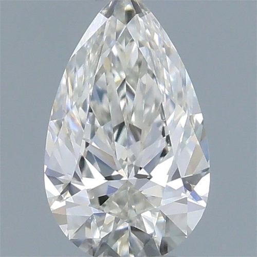 0.31 carat H-VVS1 Natūralus Pear Deimantas (1)