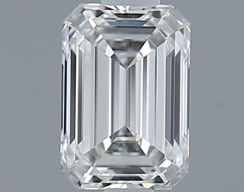 0.5 carat F-VVS2 Natūralus Emerald Deimantas (1)