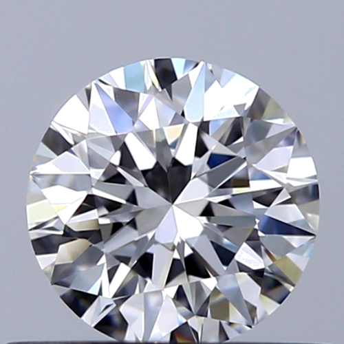 0.5 carat F-VVS1 Excellent cut Natūralus Round Deimantas (1)