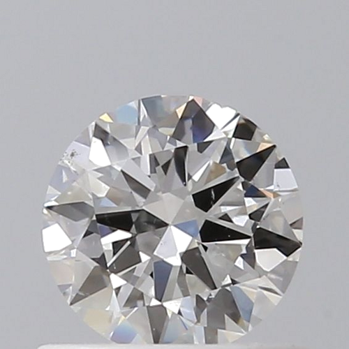 0.5 carat F-SI1 Excellent cut Natūralus Round Deimantas (1)