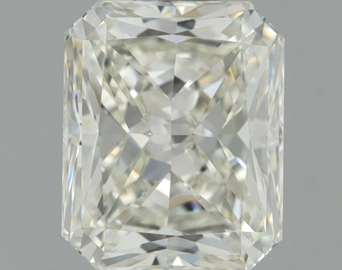 0.57 carat J-VVS1 Natūralus Radiant Deimantas (1)