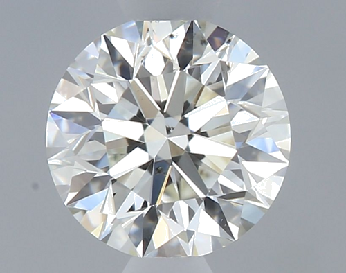 0.5 carat J-SI1 Excellent cut Natūralus Round Deimantas (1)