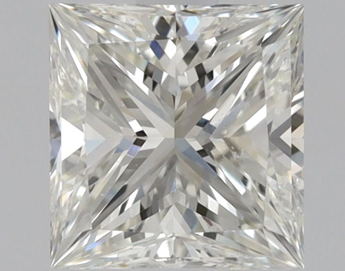 0.8 carat I-SI1 Natūralus Princess Deimantas (1)