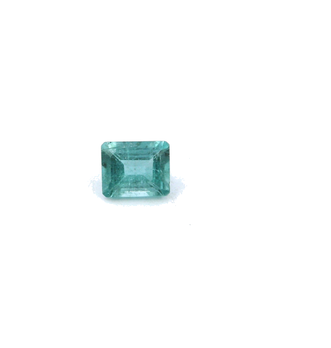 0.53 carat BLUE STEP cut Octagonal Tourmaline (1)