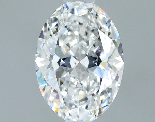 0.7 carat E-SI1 Natūralus Oval Deimantas (1)