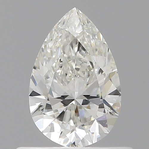 0.51 carat G-VS2 Natūralus Pear Deimantas (1)