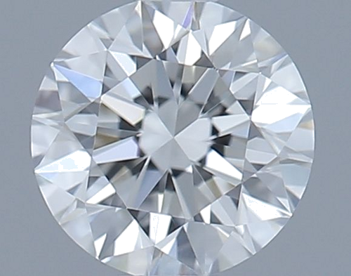 0.32 carat F-VVS1 Excellent cut Natūralus Round Deimantas (1)
