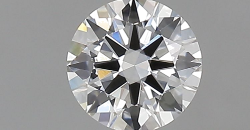 0.5 carat F-VVS1 Excellent cut Natūralus Round Deimantas (1)