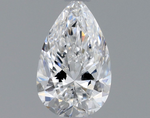 0.31 carat D-VVS2 Natūralus Pear Deimantas (1)
