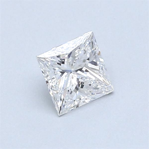 0.52 carat D-IF Natūralus Princess Deimantas (1)