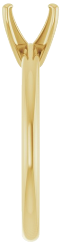 Sužadėtuvių Žiedas „Solitaire“ 14k yellow gold Cushion 6mm (4)