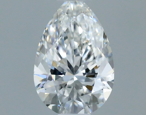 0.3 carat F-VS1 Natūralus Pear Deimantas (1)