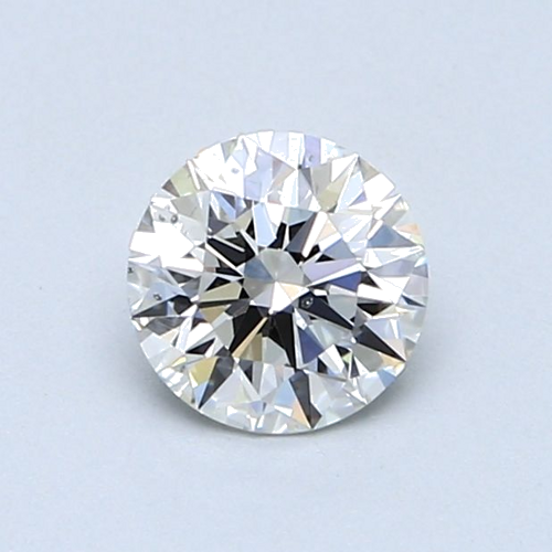 0.71 carat G-SI1 Excellent cut Natūralus Round Deimantas (1)