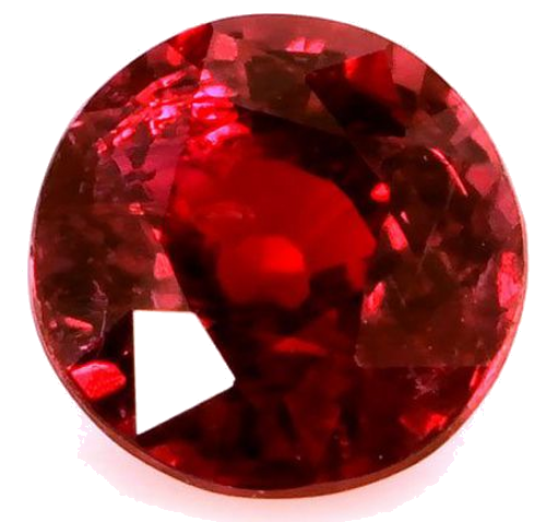 0.47 carat RED Round Rubinas (1)