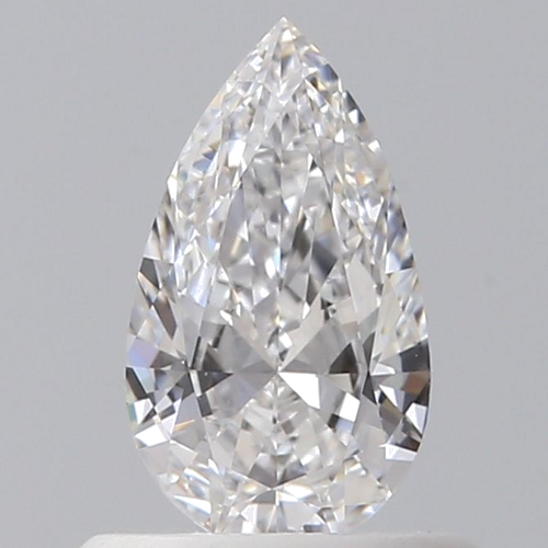 0.5 carat E-VS1 Natūralus Pear Deimantas (1)