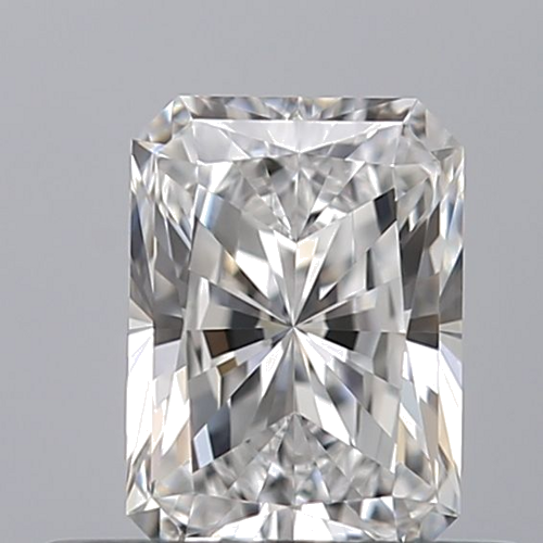 0.53 carat D-VVS1 Natūralus Radiant Deimantas (1)