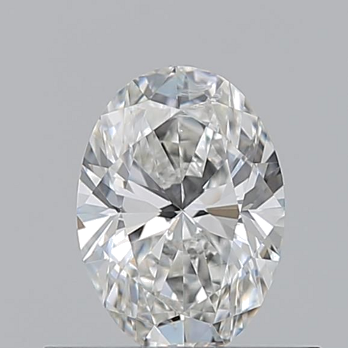 0.5 carat G-SI2 Natūralus Oval Deimantas (1)