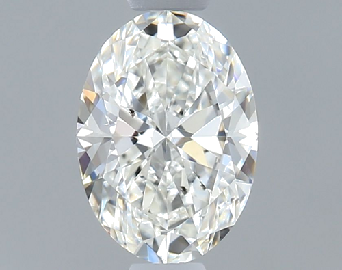 0.5 carat G-SI1 Natūralus Oval Deimantas (1)