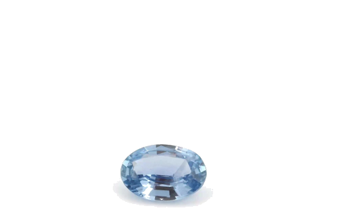 0.57 carat BLUE Oval Safyras (1)