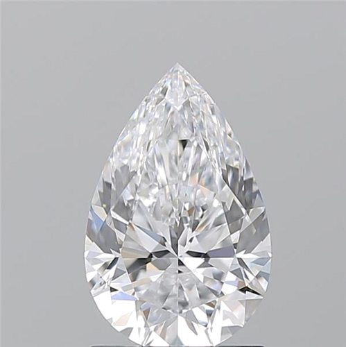 1.5 carat D-VS1 Natūralus Pear Deimantas (1)