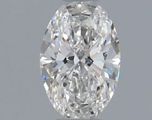 0.45 carat H-VS1 Natūralus Oval Deimantas (1)