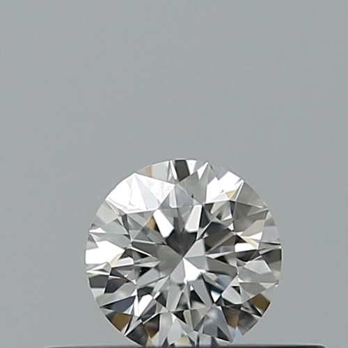 0.19 carat F-VVS1 Excellent cut Natūralus Round Deimantas (1)