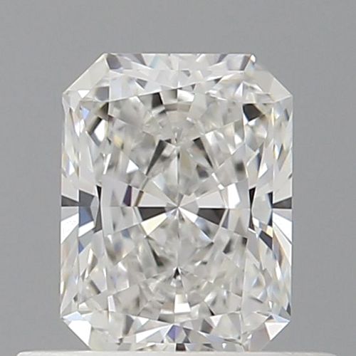 0.57 carat F-VVS1 Natūralus Radiant Deimantas (1)