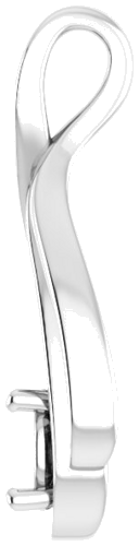 10K White  5.5 mm Round Pendant Mounting (3)