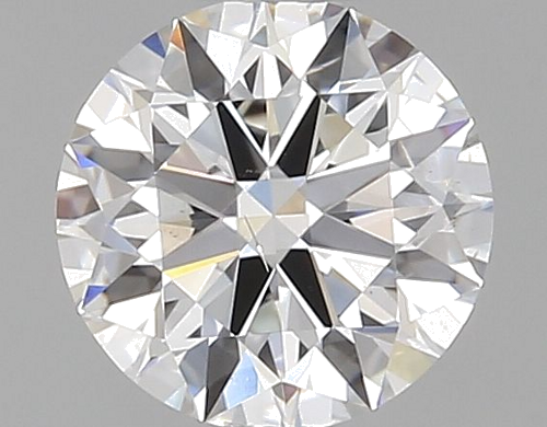 0.5 carat F-SI1 Excellent cut Natūralus Round Deimantas (1)