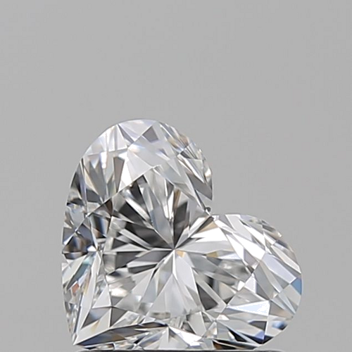 1.09 carat E-VVS2 Natūralus Heart Deimantas (1)