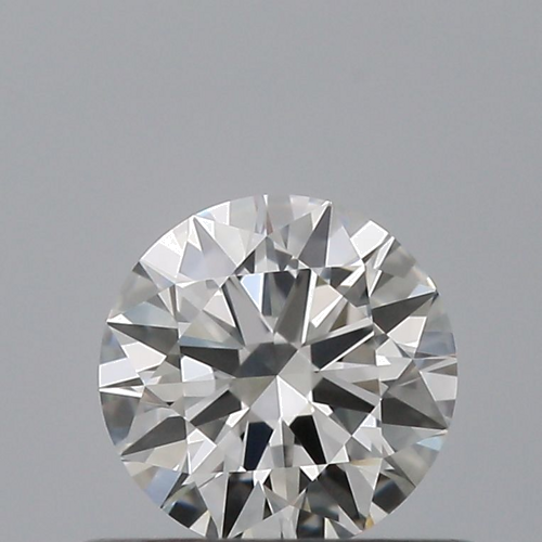 0.44 carat F-VVS1 Excellent cut Natūralus Round Deimantas (1)