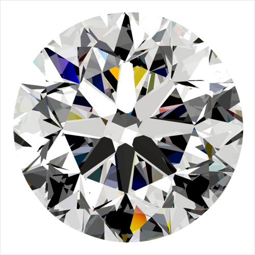 0.3 carat H-VS2 Very Good cut Natūralus Round Deimantas (1)