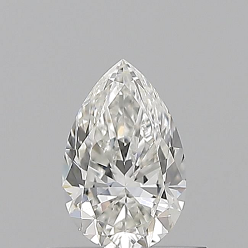 0.5 carat G-VVS1 Natūralus Pear Deimantas (1)