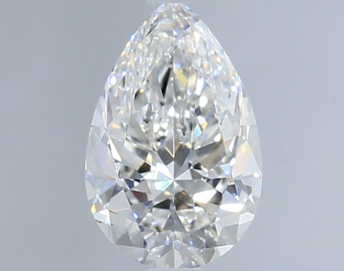 1.0 carat F-VS1 Natūralus Pear Deimantas (1)