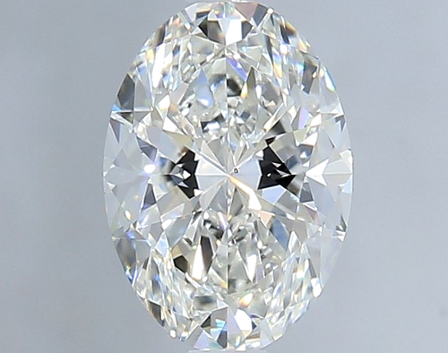 1.0 carat G-VS2 Natūralus Oval Deimantas (1)