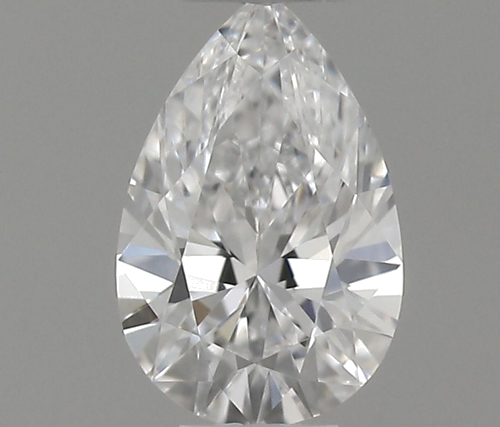 0.23 carat D-VS2 Natūralus Pear Deimantas (1)