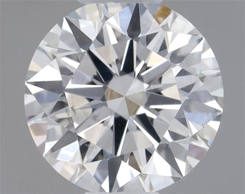 0.41 carat F-SI1 Excellent cut Natūralus Round Deimantas (1)