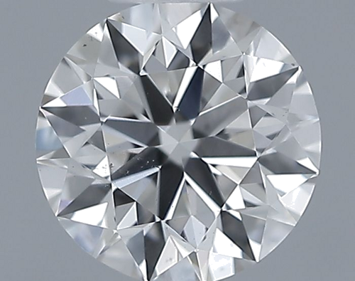 0.53 carat H-SI1 Excellent cut Natūralus Round Deimantas (1)