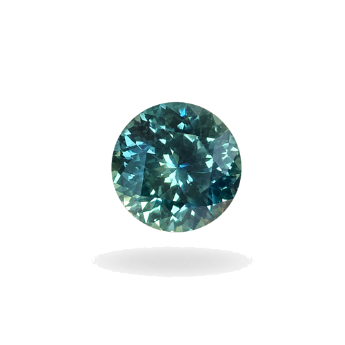 0.63 carat GREEN Round Safyras (1)