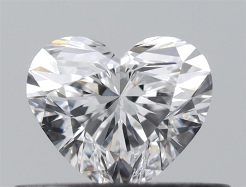 0.32 carat D-VS2 Natūralus Heart Deimantas (1)
