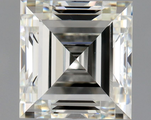 0.54 carat I-VVS2 Natūralus Square Radiant Deimantas (1)