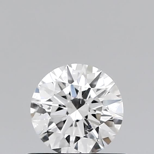 0.42 carat F-SI2 Excellent cut Natūralus Round Deimantas (1)